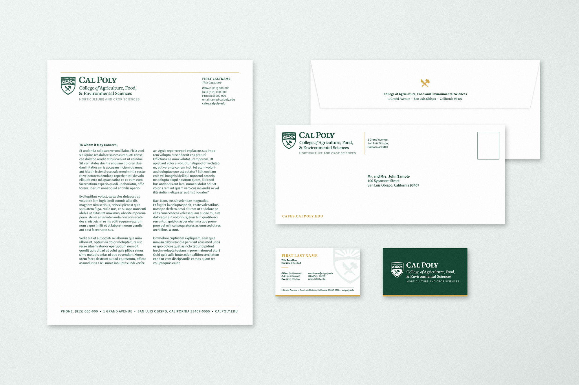 Cal Poly Stationary