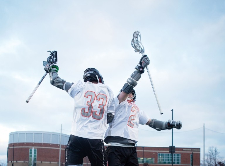 Indiana Tech - Lacrosse players